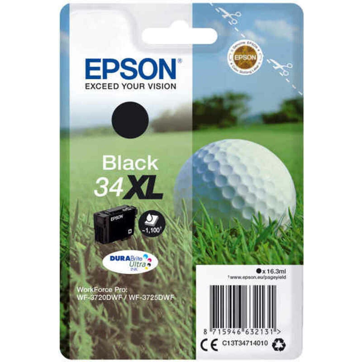 Ink/34XL Golf Ball 16.3ml BK