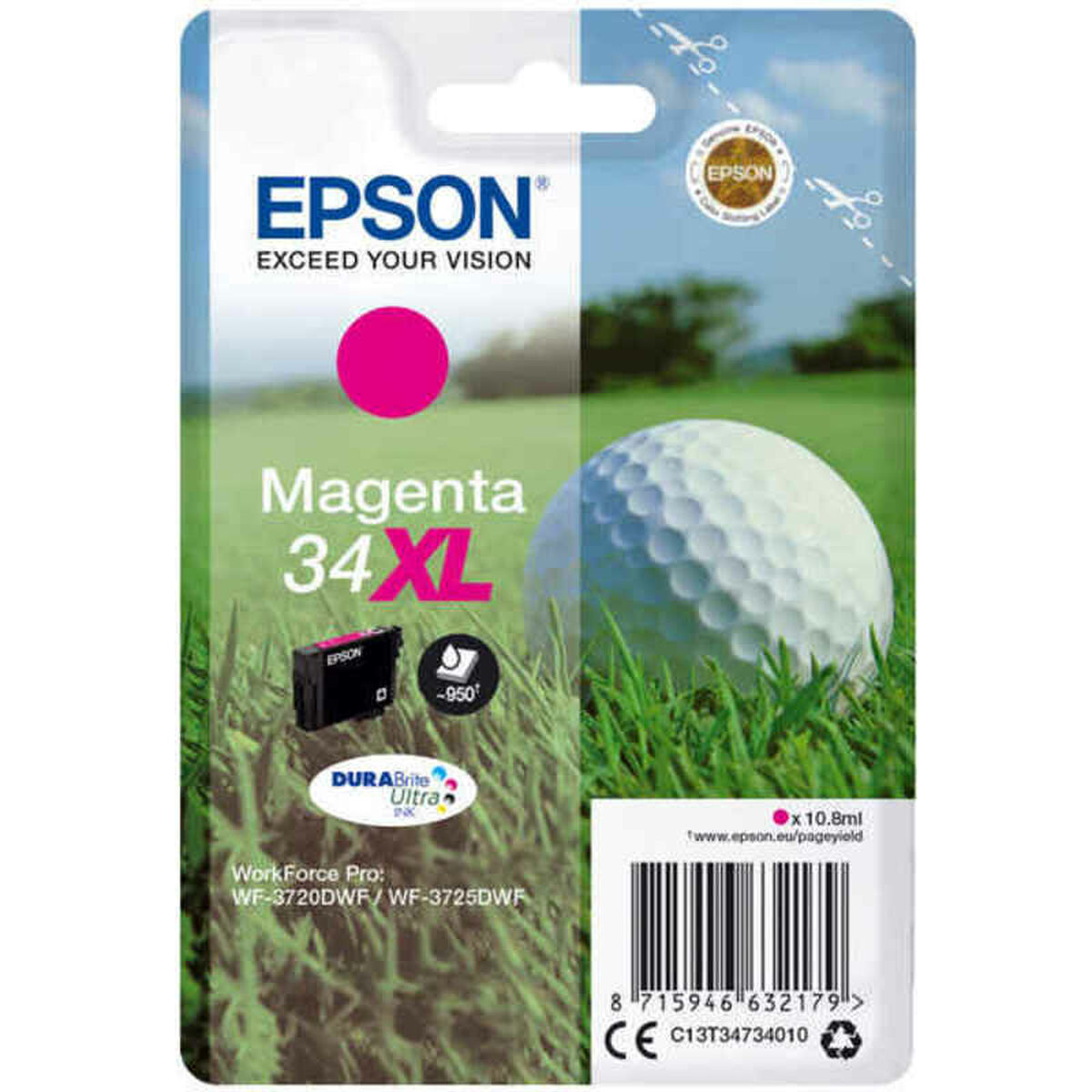 Ink/34XL Golf Ball 10.8ml MG