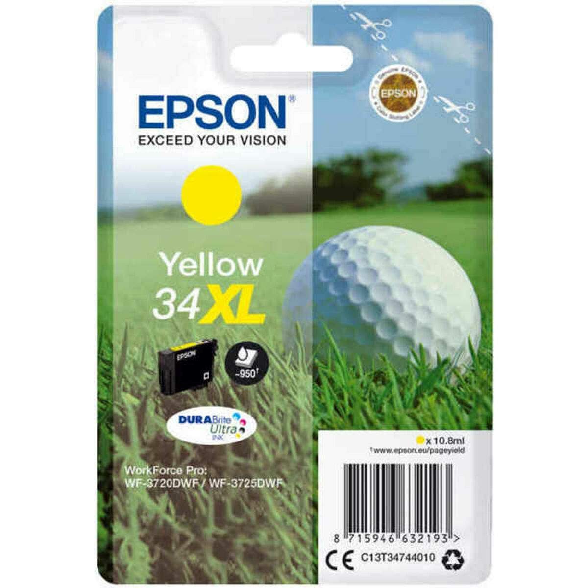 Ink/34XL Golf Ball 10.8ml YL