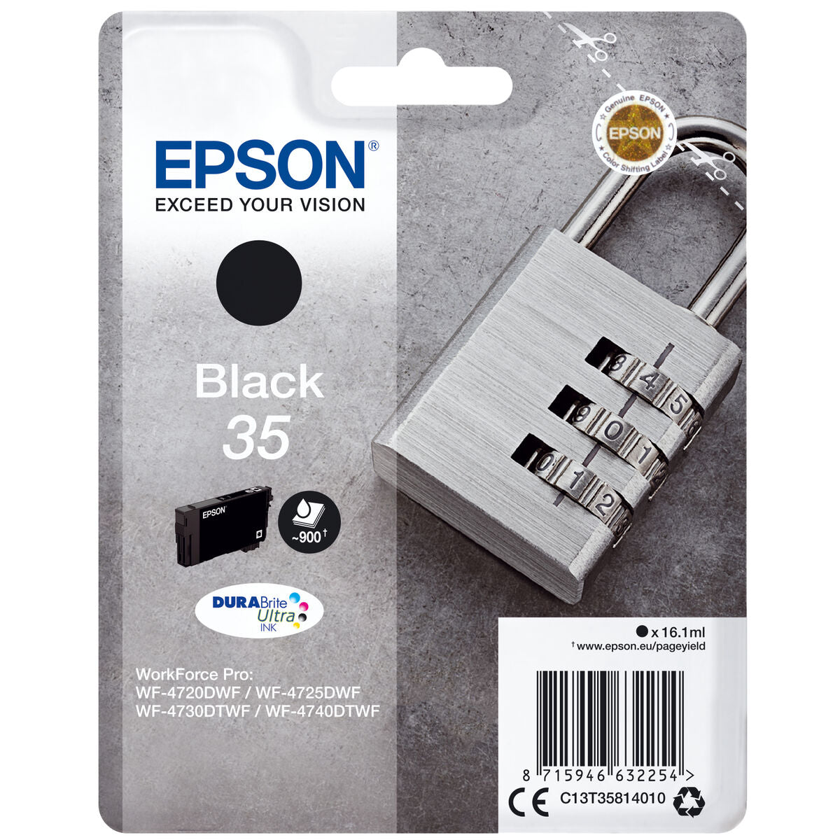 EPSON 4LB 35 Ink Black 16.1ml