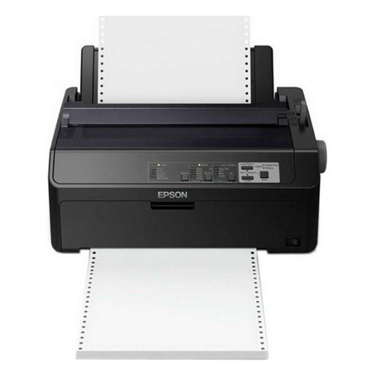 EPSON FX 890II Printer Mono B/W dot-matrix Roll 21.6cm JIS B4 254mm width 240x144dpi 9 pin 738 char/sec parallel USB 2.0