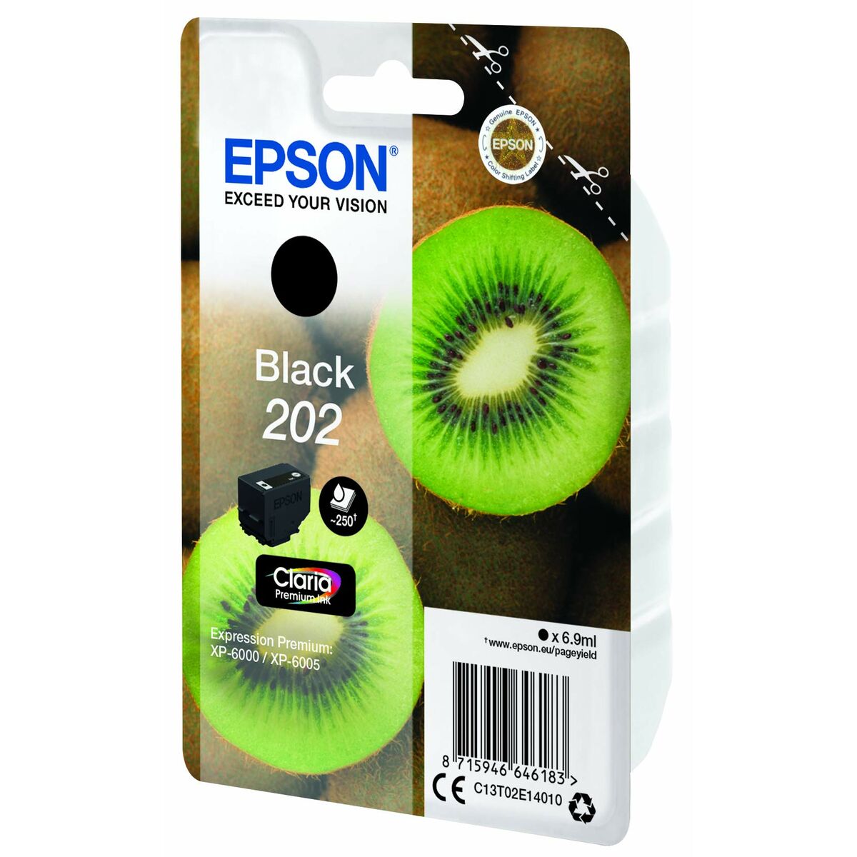 EPSON 4LB 202 Black Ink Cartridge BLISTER w/s