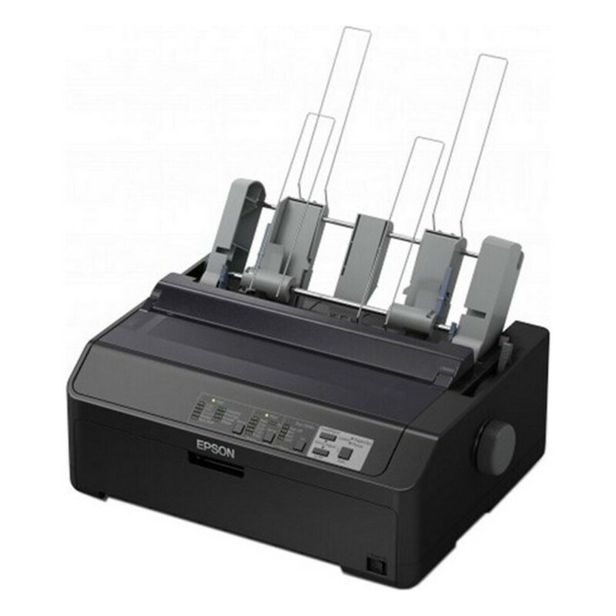 EPSON LQ 590II Printer Mono dot-matrix Roll 21.6 cm JIS B4 254mm width 360x180dpi 24pin 584char/sec parallel USB