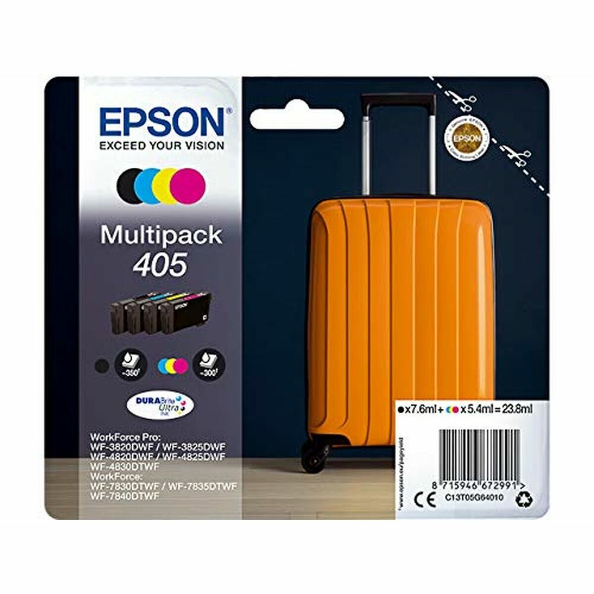 EPSON 2LB Multipack 4-colours 405 DURABrite Ultra Ink