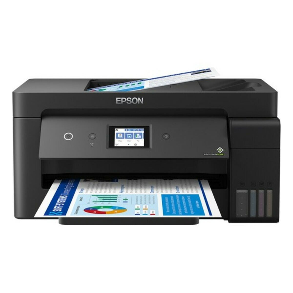 EPSON EcoTank ET-15000 MFP colour ink-jet A3/Ledger 297x432mm 11.5ppm copy 17ppm print 270 sheets USB 2.0 LAN Wi-Fi