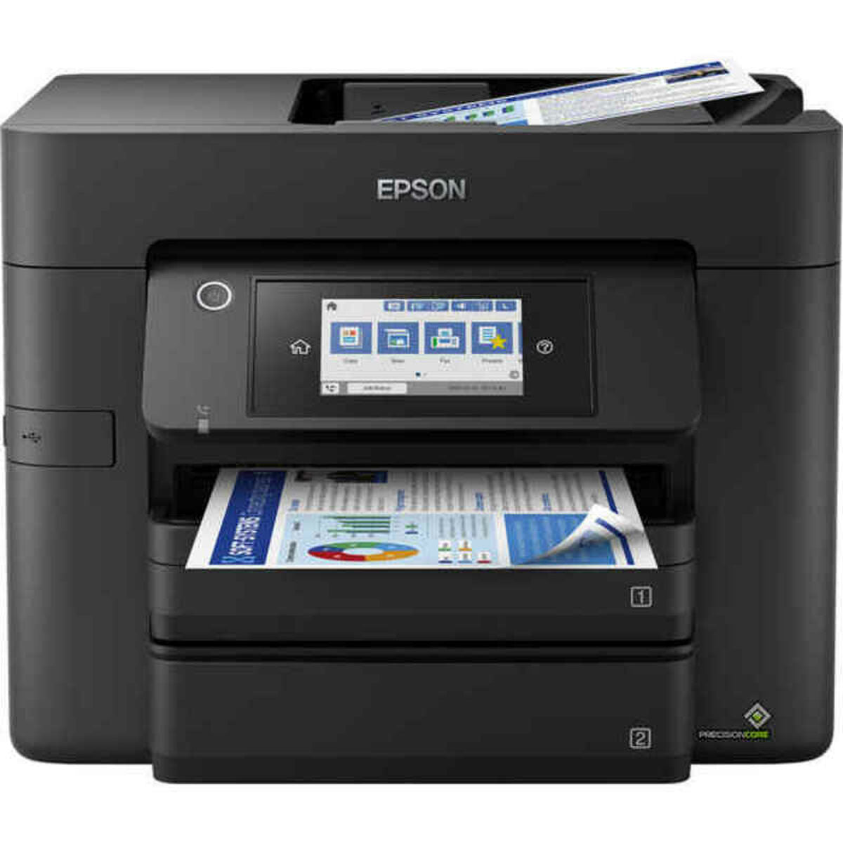 EPSON WorkForce Pro WF-4830DTWF MFP colour ink-jet A4 25ppm print 500 sheets USB 2.0 LAN Wi-Fi USB host NFC