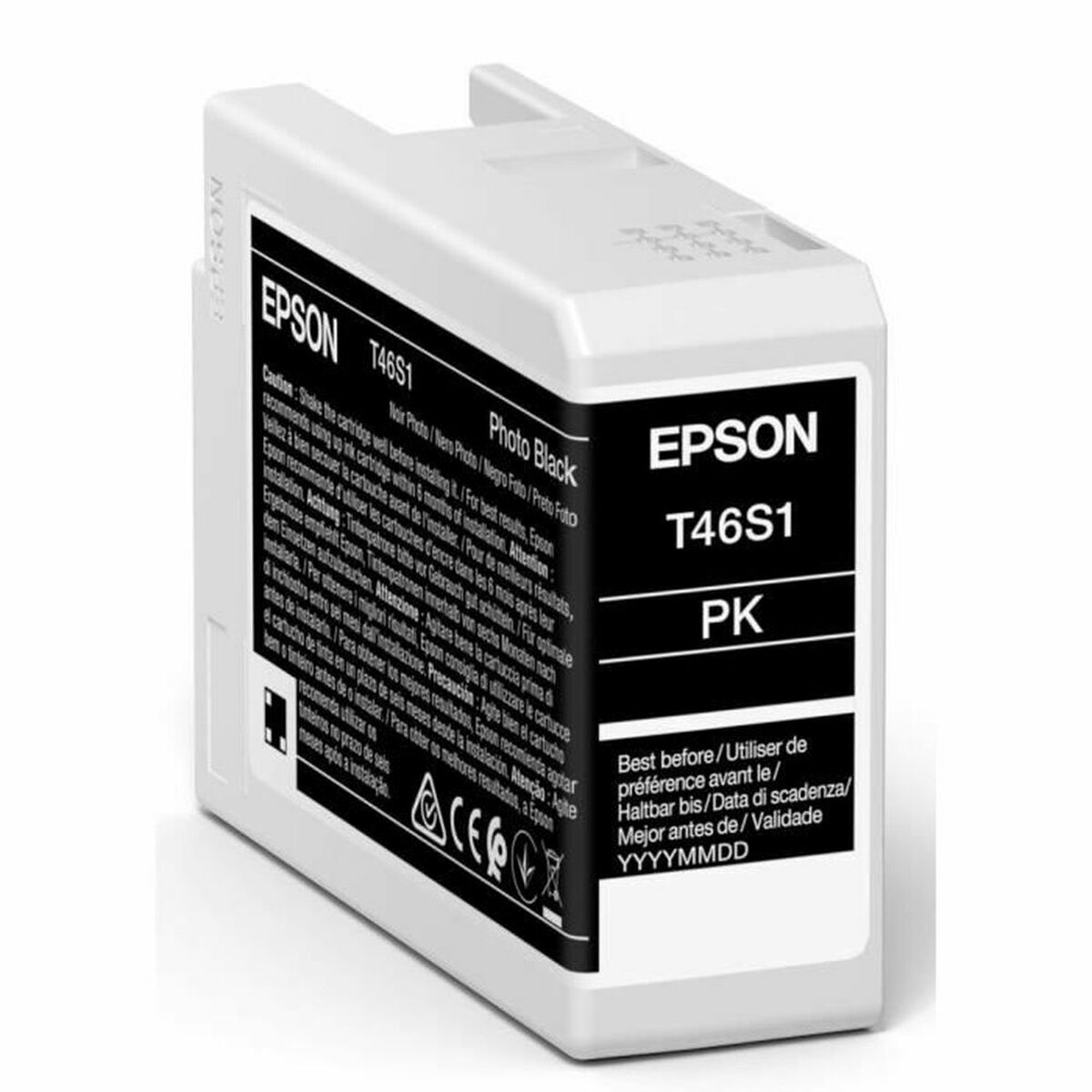 EPSON 5LB Singlepack Photo Black T46S1 UltraChrome Pro 10 ink 26ml