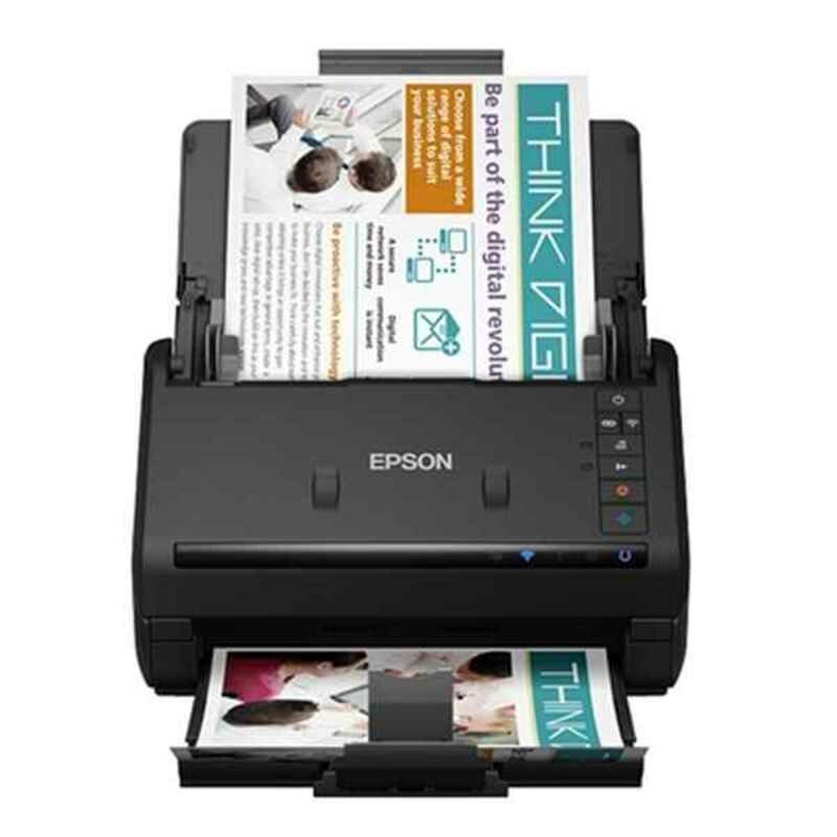 EPSON WorkForce ES-500W II Document scanner Contact Image Sensor CIS Duplex 600x600dpi 35ppm ADF 100sheets 4000scans/d USB Wi-Fi