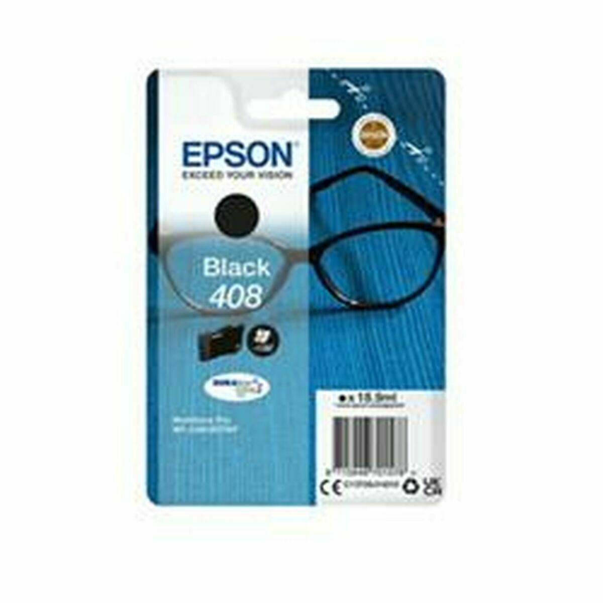 EPSON 4LB Singlepack Black 408 DURABrite Ultra Ink