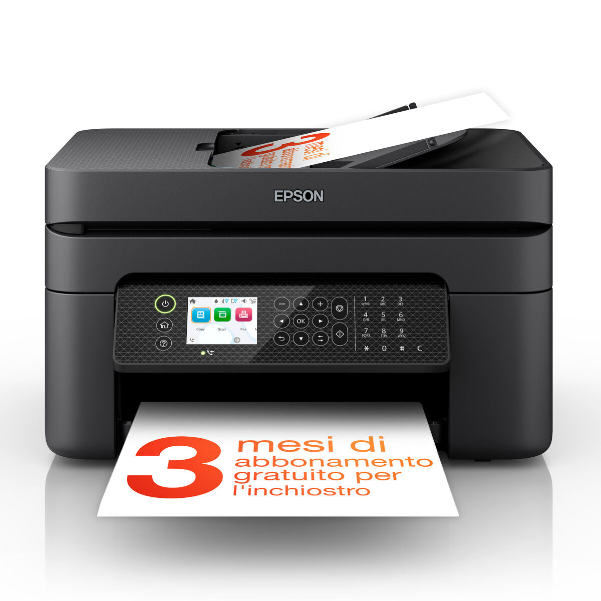 EPSON WorkForce WF-2950DWF MFP colour ink-jet 216x297mm A4 10ppm print 100 sheets USB 2.0 Wi-Fi