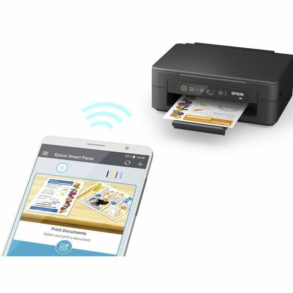 EPSON Expression Home XP-2200 MFP colour inkjet A4 8ppm Print 50sheets USB Wi-Fi Black