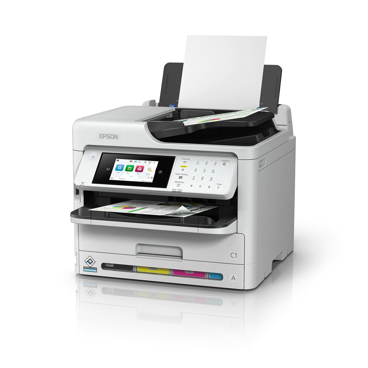 EPSON WorkForce Pro WF-C5890DWF MFP colour ink-jet A4 25ppmprint 330 sheets USB 2.0 Gigabit LAN Wi-Fi NFC USB 2.0 host