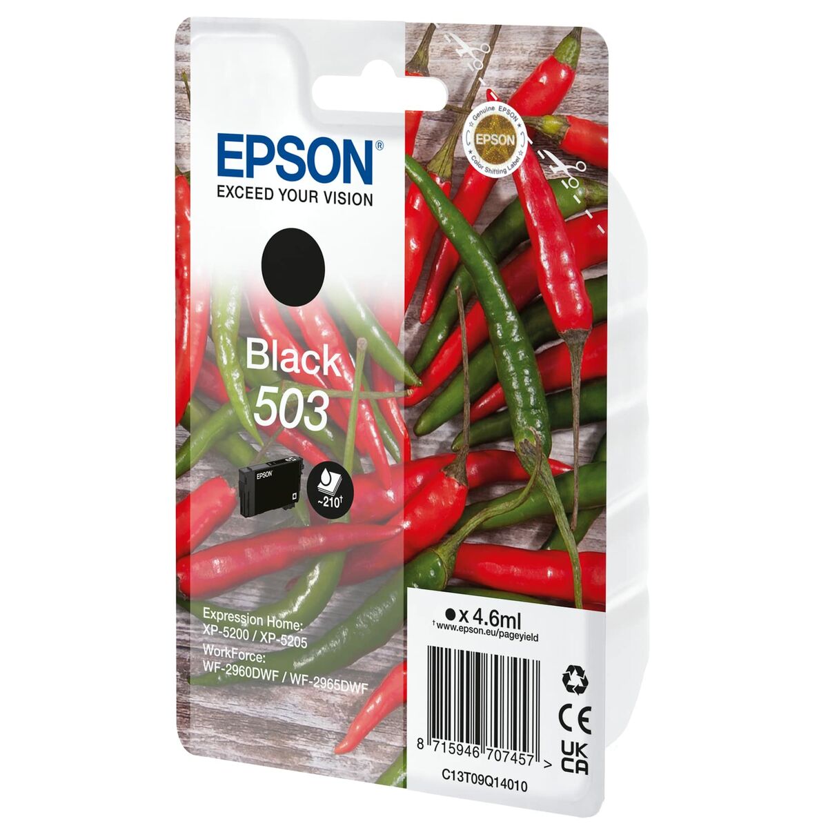 EPSON 4LB Singlepack Black 503 Ink w/s