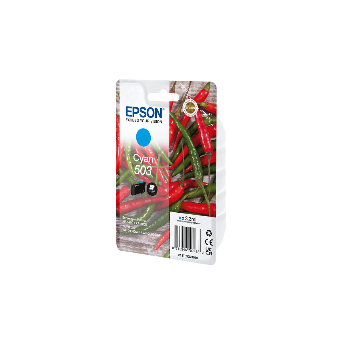 EPSON 1LB Singlepack Cyan 503 Ink