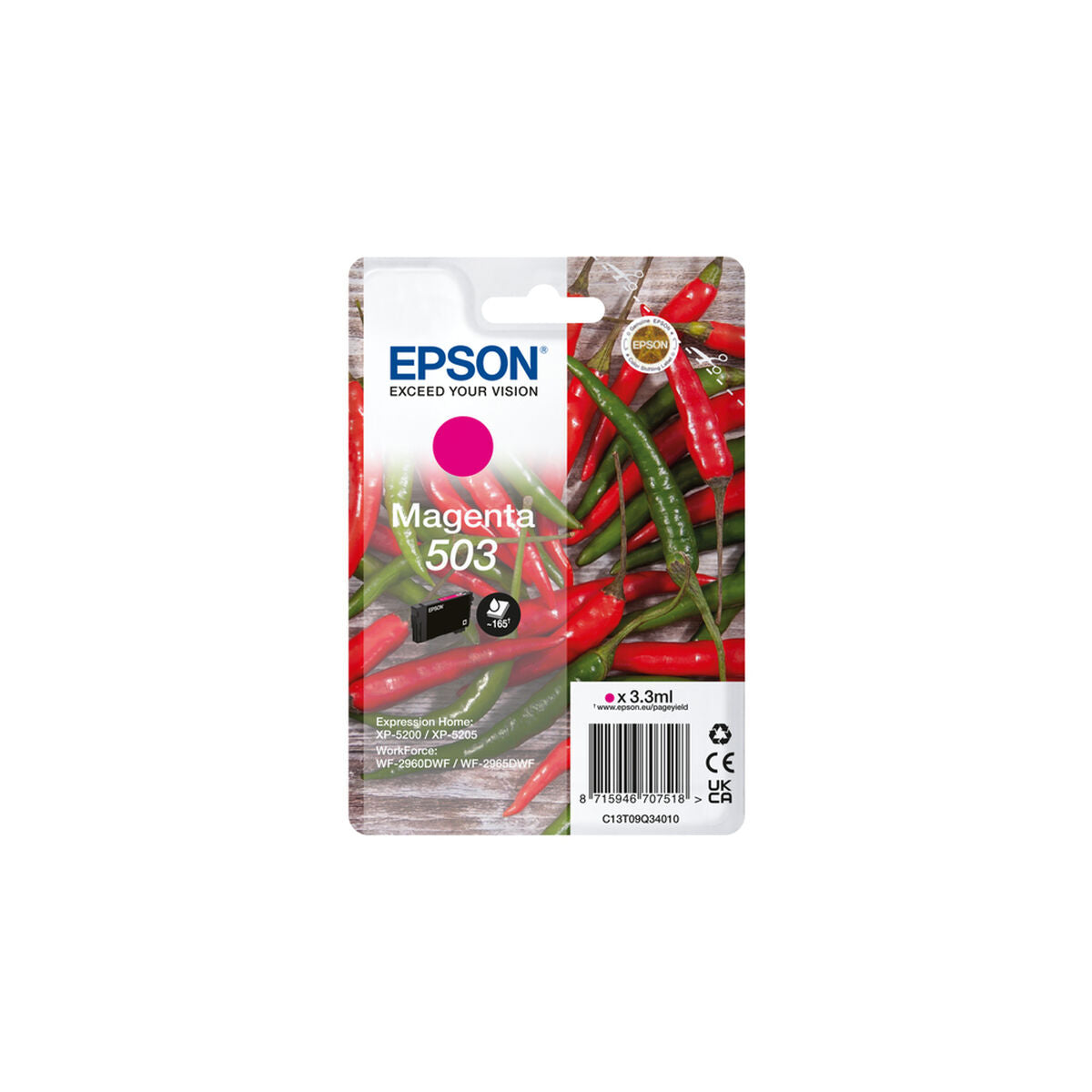 EPSON 1LB Singlepack Magenta 503 Ink