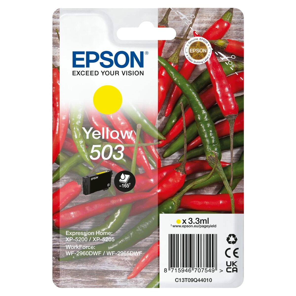 EPSON 1LB Singlepack Yellow 503 Ink w/s