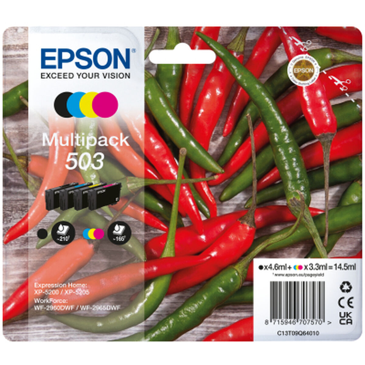 EPSON 1LB Multipack 4colours 503 Ink w/s