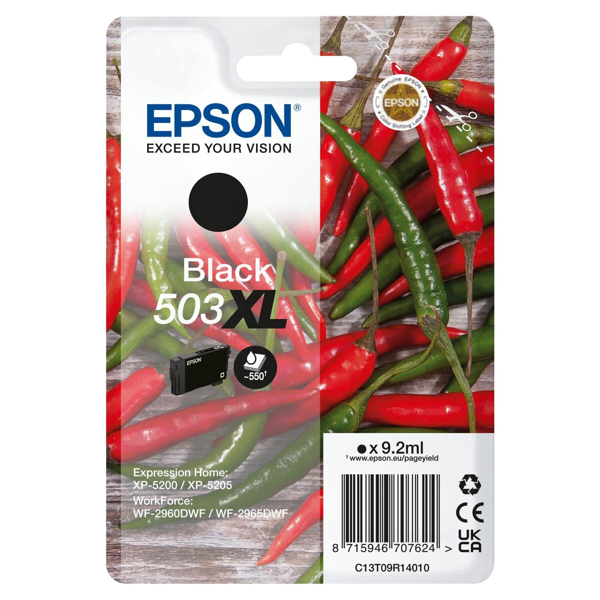 EPSON 4LB Singlepack Black 503XL Ink w/s