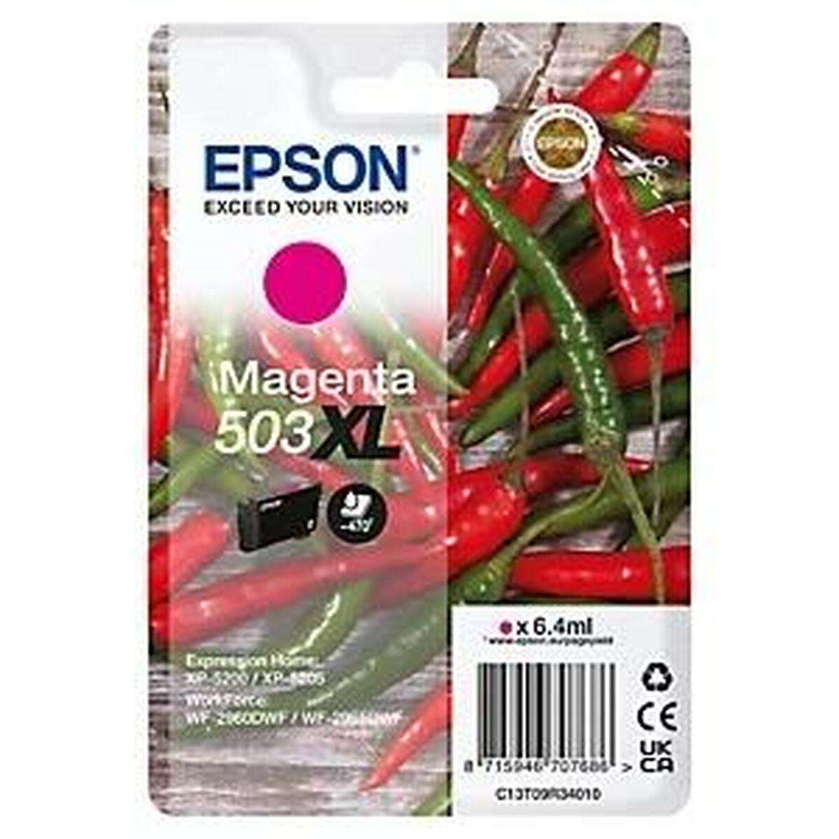 EPSON 1LB Singlepack Magenta 503XL Ink