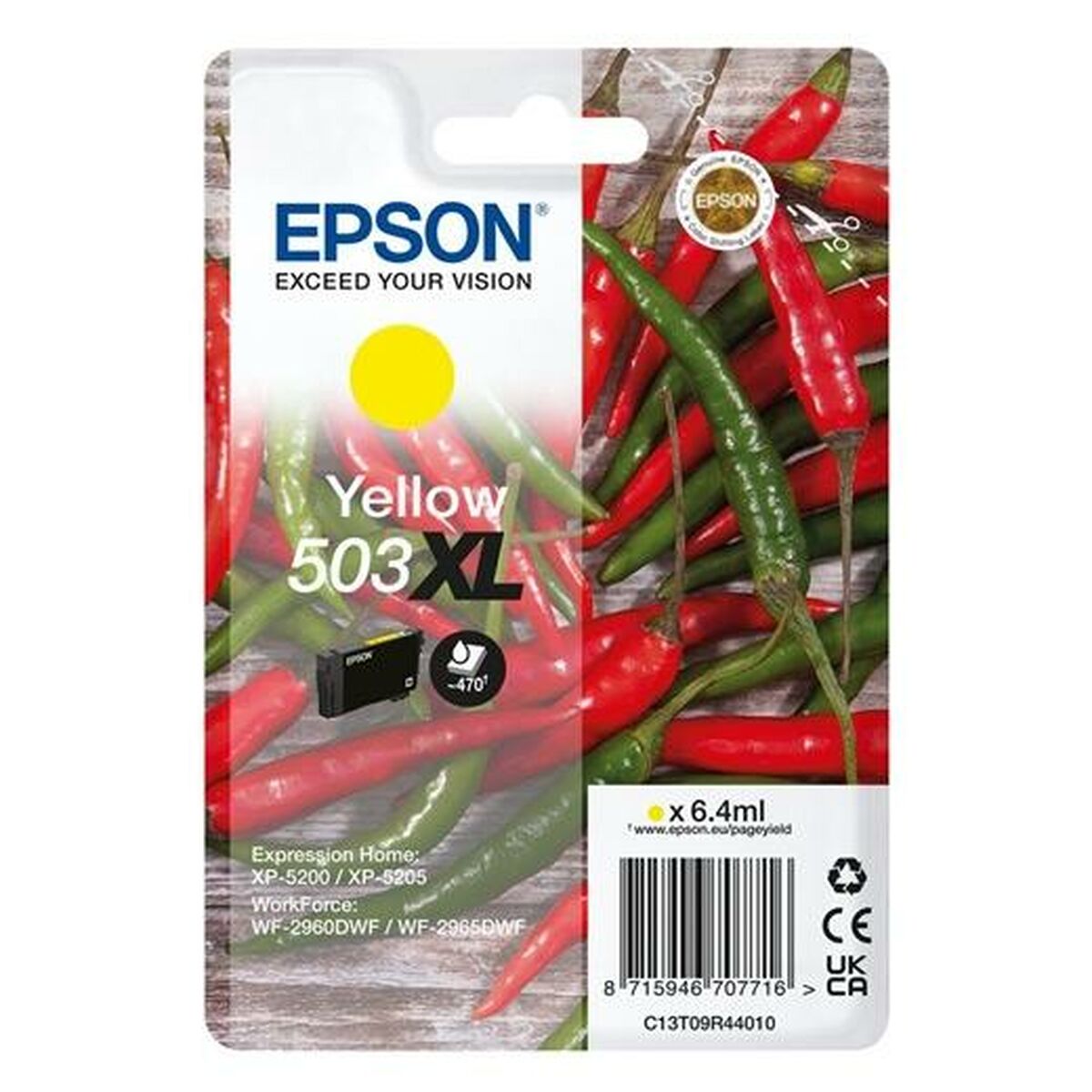 EPSON 1LB Singlepack Yellow 503XL Ink