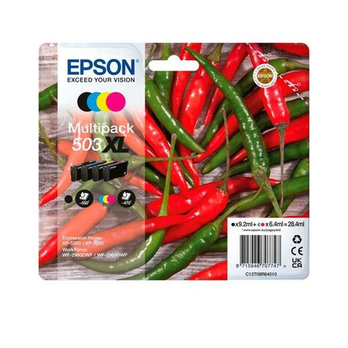 EPSON 1LB Multipack 4colours 503XL Ink