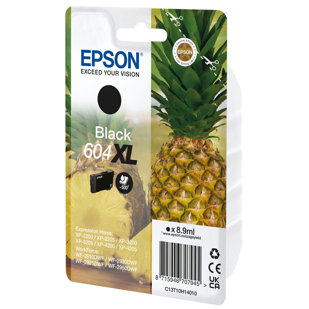 EPSON 4LB Singlepack Black 604XL Ink w/s