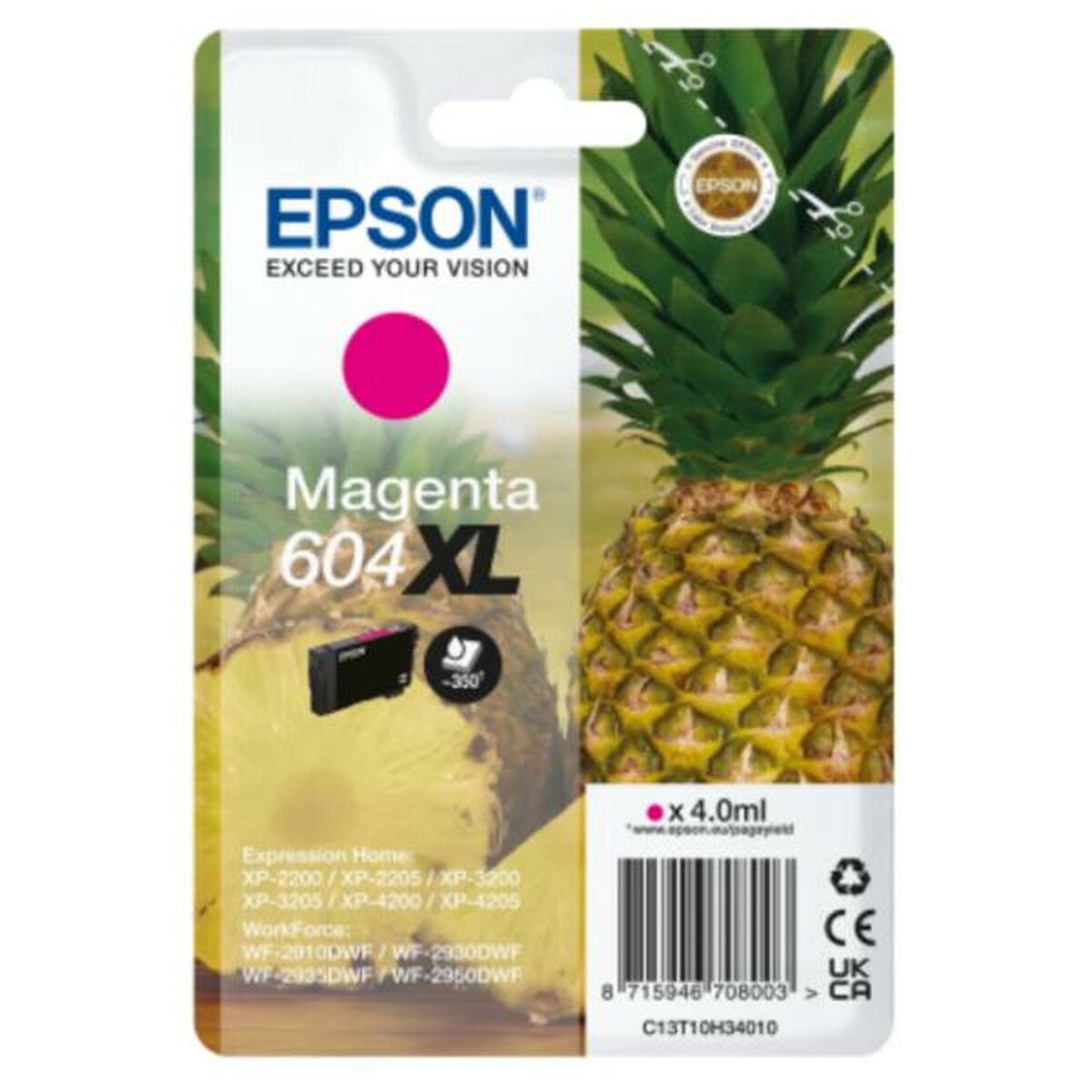 EPSON 1LB Singlepack Magenta 604XL Ink w/s