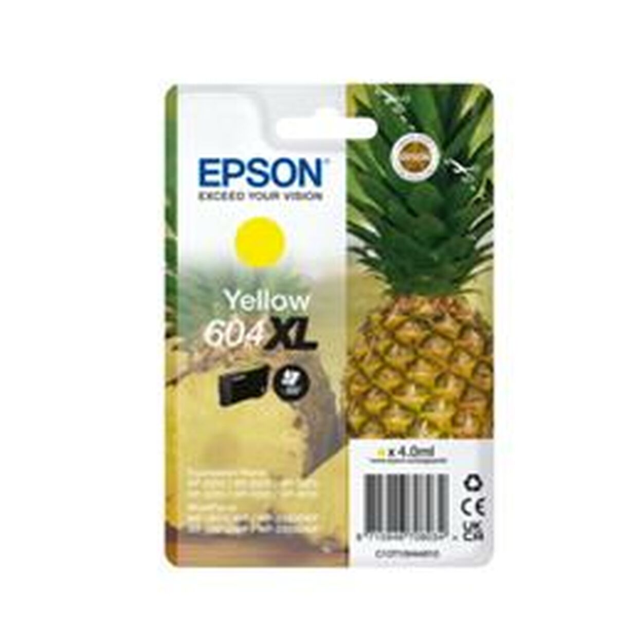 EPSON 1LB Singlepack Yellow 604XL Ink w/s
