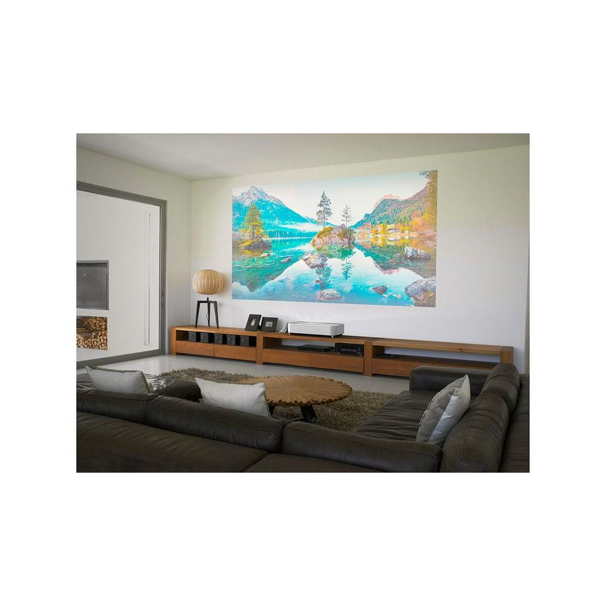 EPSON EH-LS800W Projecteur Laser UST-4K PRO-UHD Home Cinema- 16: 9- 4000 lumens-2 500.000: 1- 3x HDMI - Android TV™ Bluetooth- Blanc