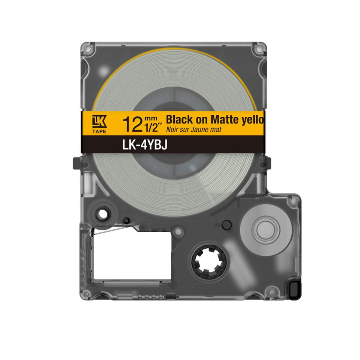 EPSON Matte Tape Red/Black 24mm 8m LK-6RBJ