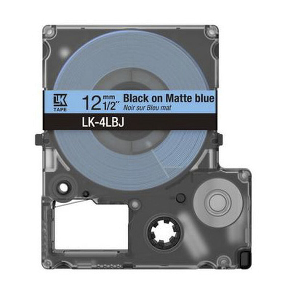 EPSON Matte Tape Green/Black 24mm 8m LK-6GBJ