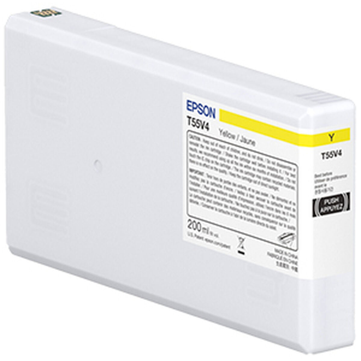 EPSON 1LB T55W4 Yellow Ink Cartridge 200ml