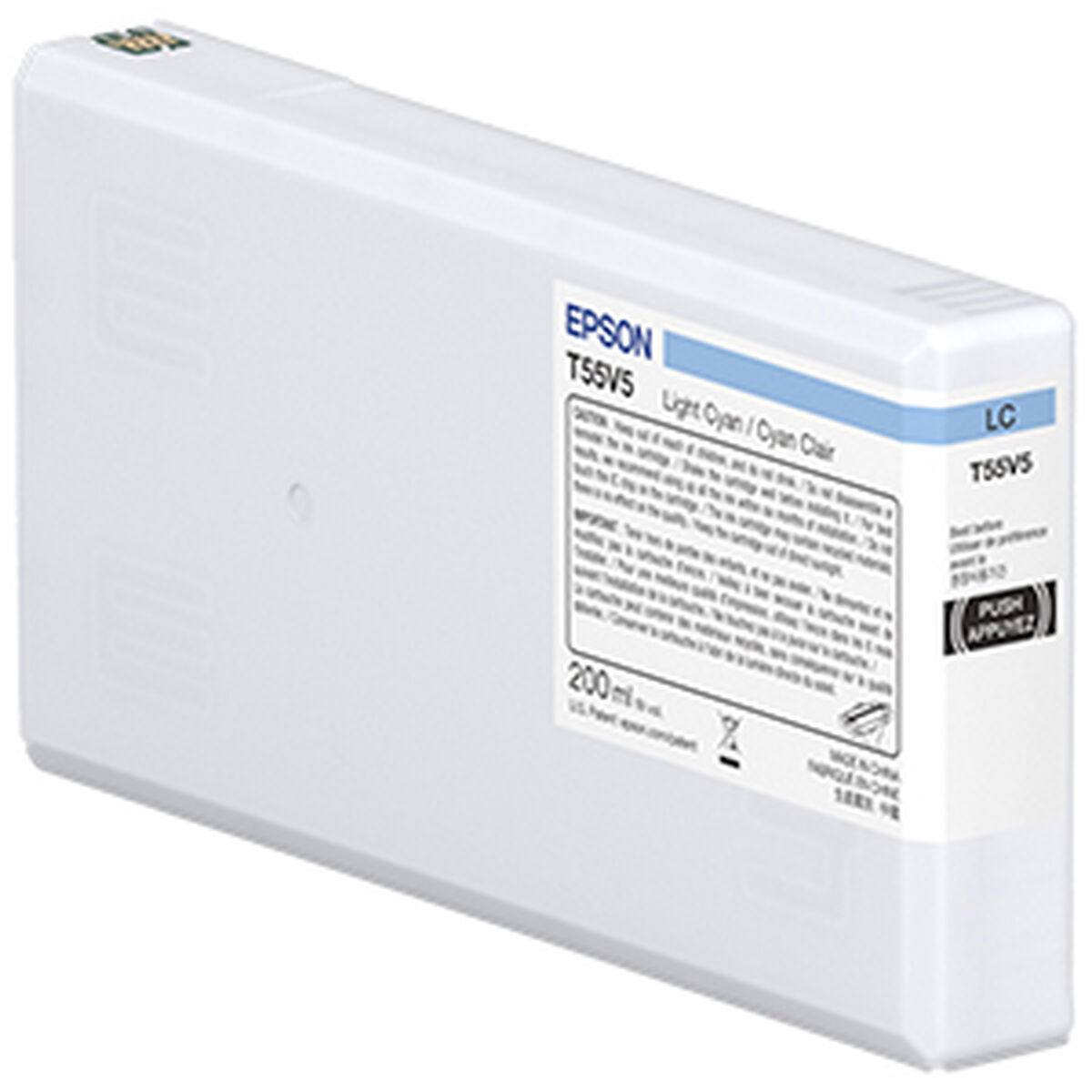 EPSON T55W5 Light Cyan Ink Cartridge 200ml