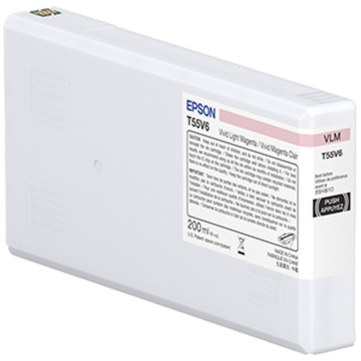 EPSON 1LB T55W6 Vivid Light Magenta Ink Cartridge 200ml