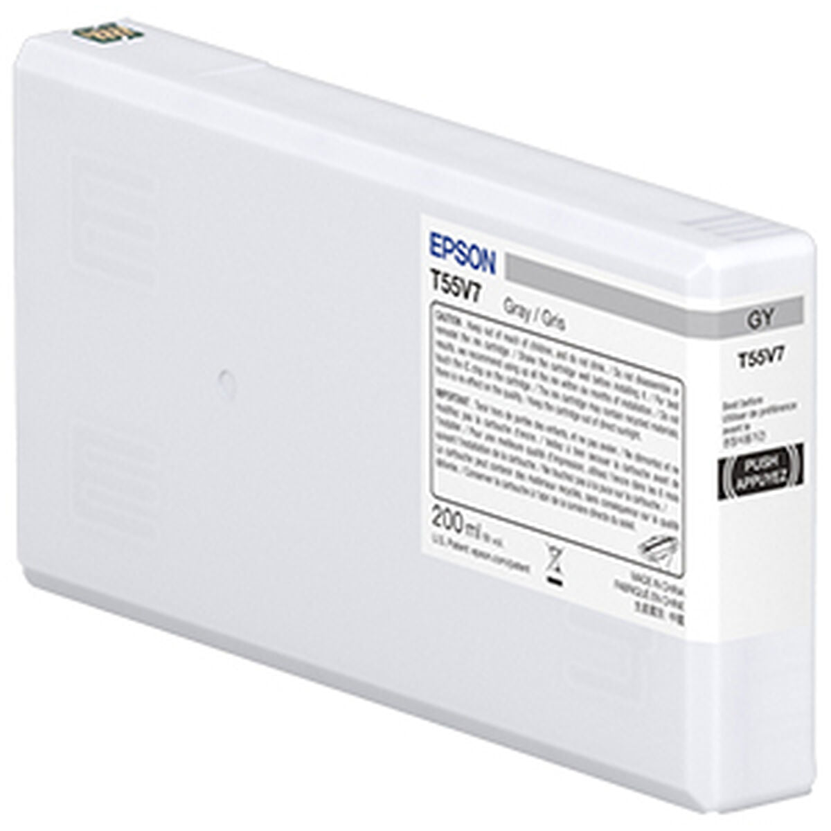 EPSON 5LB T55W7 Gray Ink Cartridge 200ml