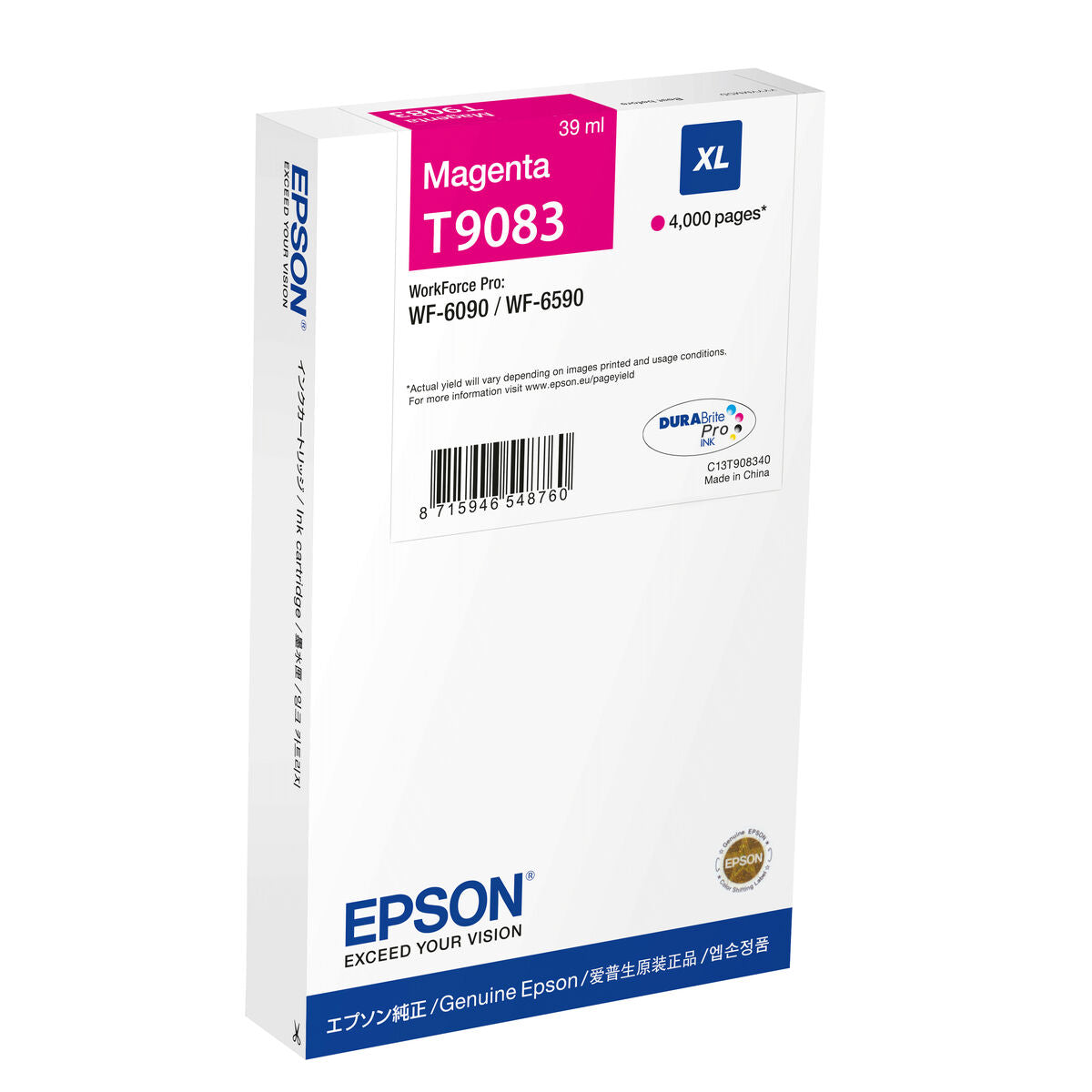 EPSON 4LB WF-6xxx Ink Cartridge Magenta XL