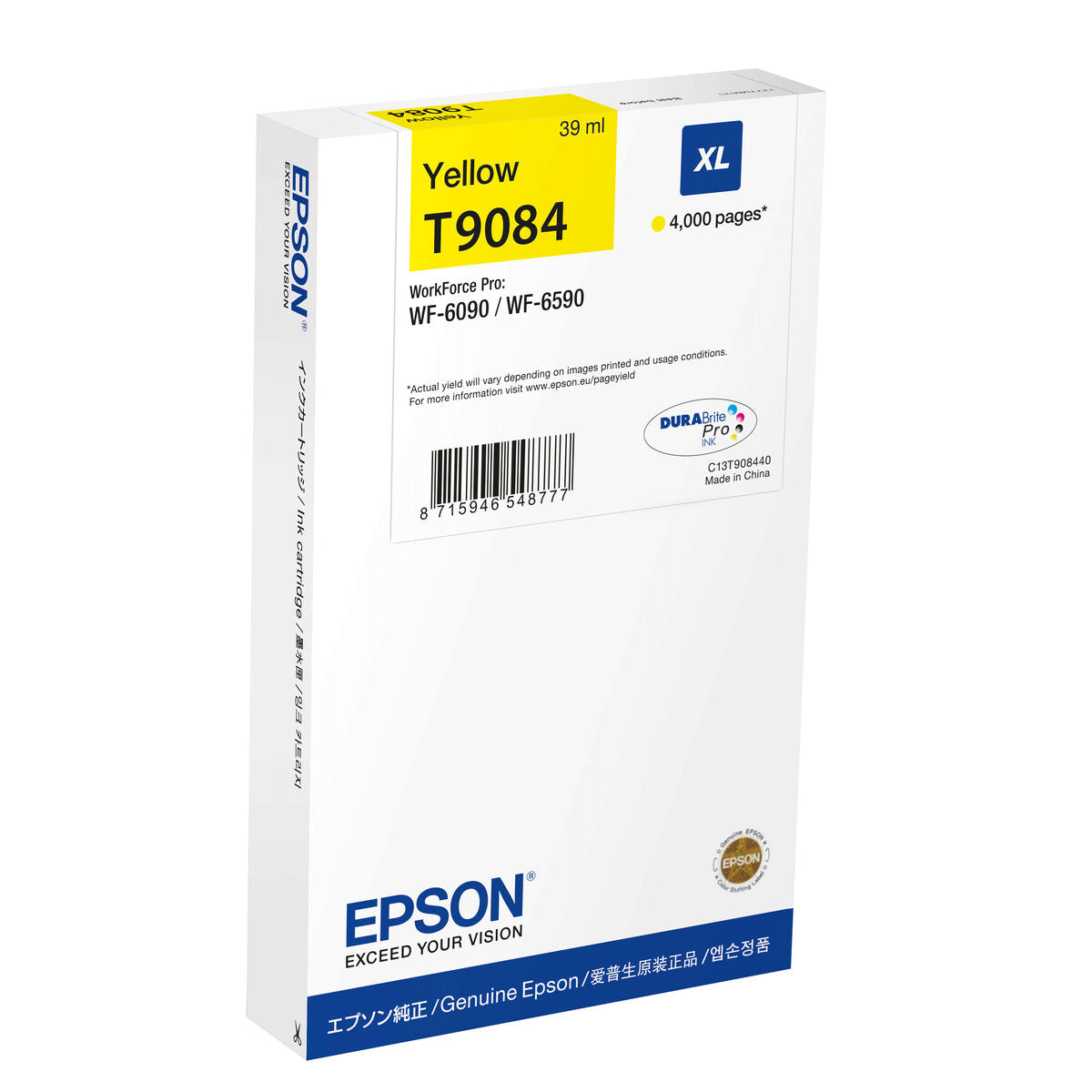 EPSON 1LB WF-6xxx Ink Cartridge Yellow XL