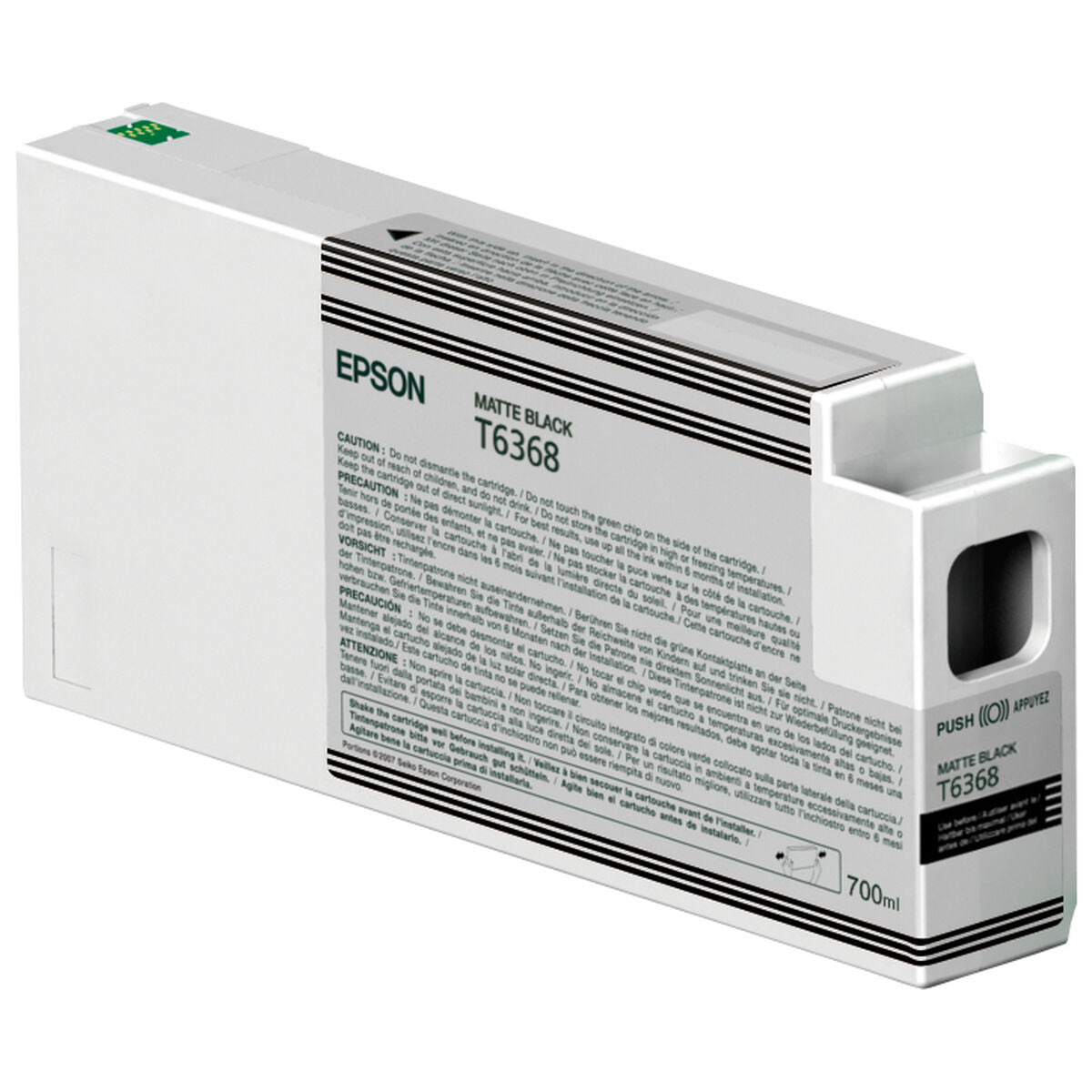 EPSON T6368 ink cartridge matte black standard capacity 700ml 1-pack