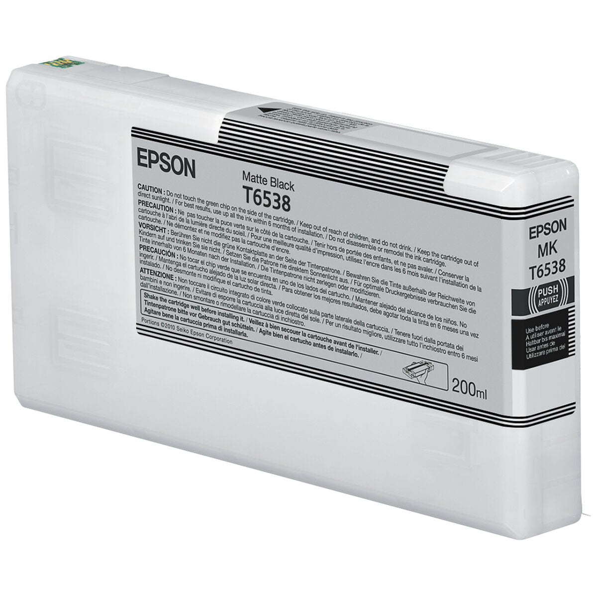 EPSON T6538 ink cartridge matte black standard capacity 200ml