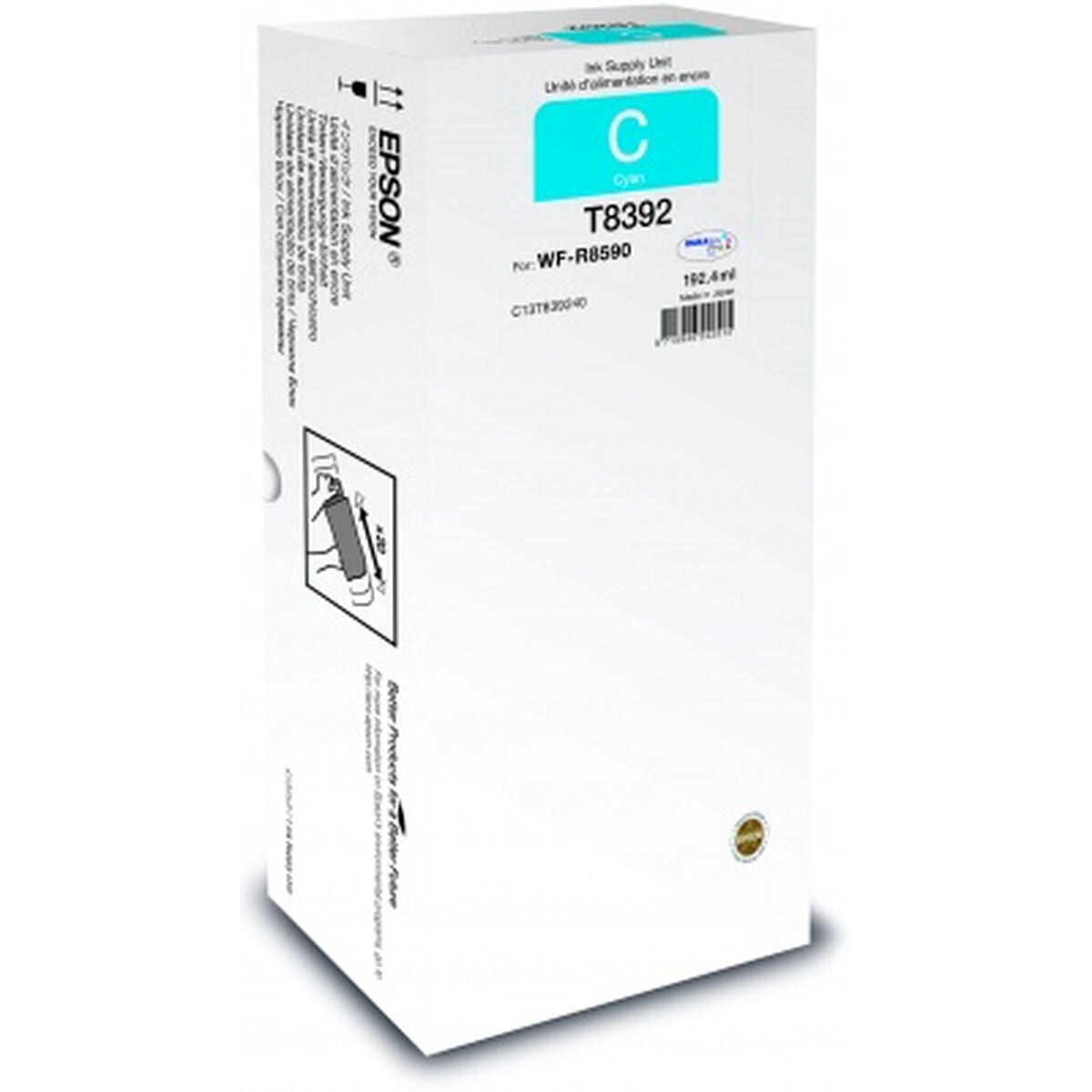 EPSON 4LB WorkForce Pro WF-R8590 Cyan XL Ink Supply Unit