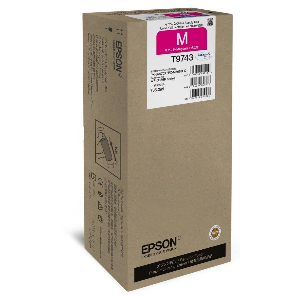 WorkForce Pro WF-C869R Magenta XXL