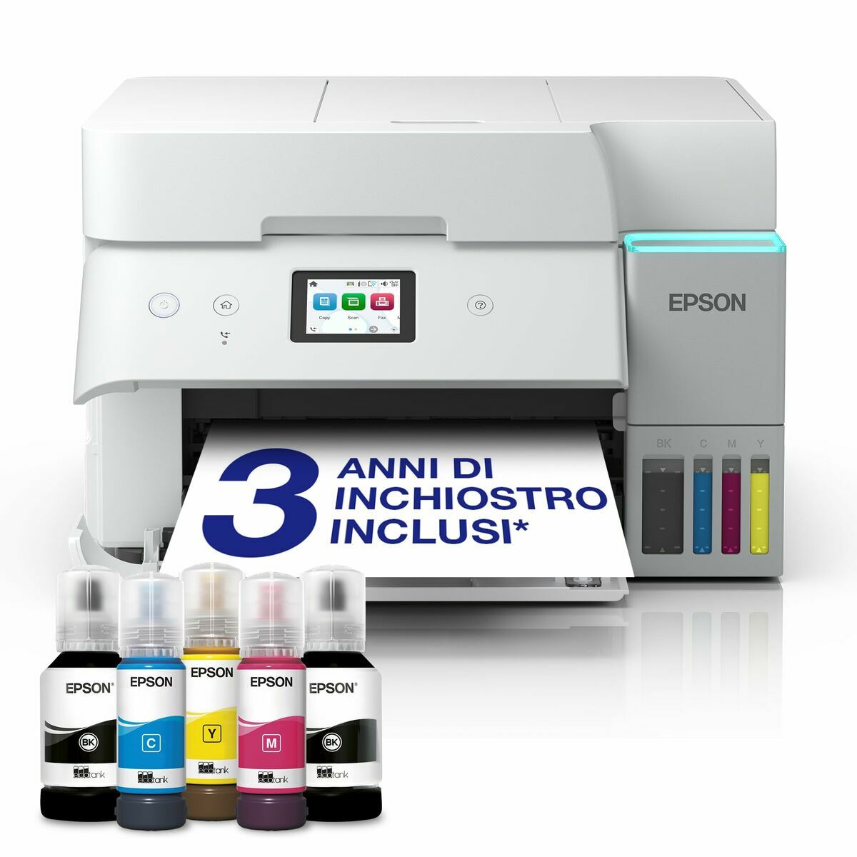 EPSON EcoTank ET-4956 Inkjet MFP A4 18ppm ISO USB WLAN Wi-Fi