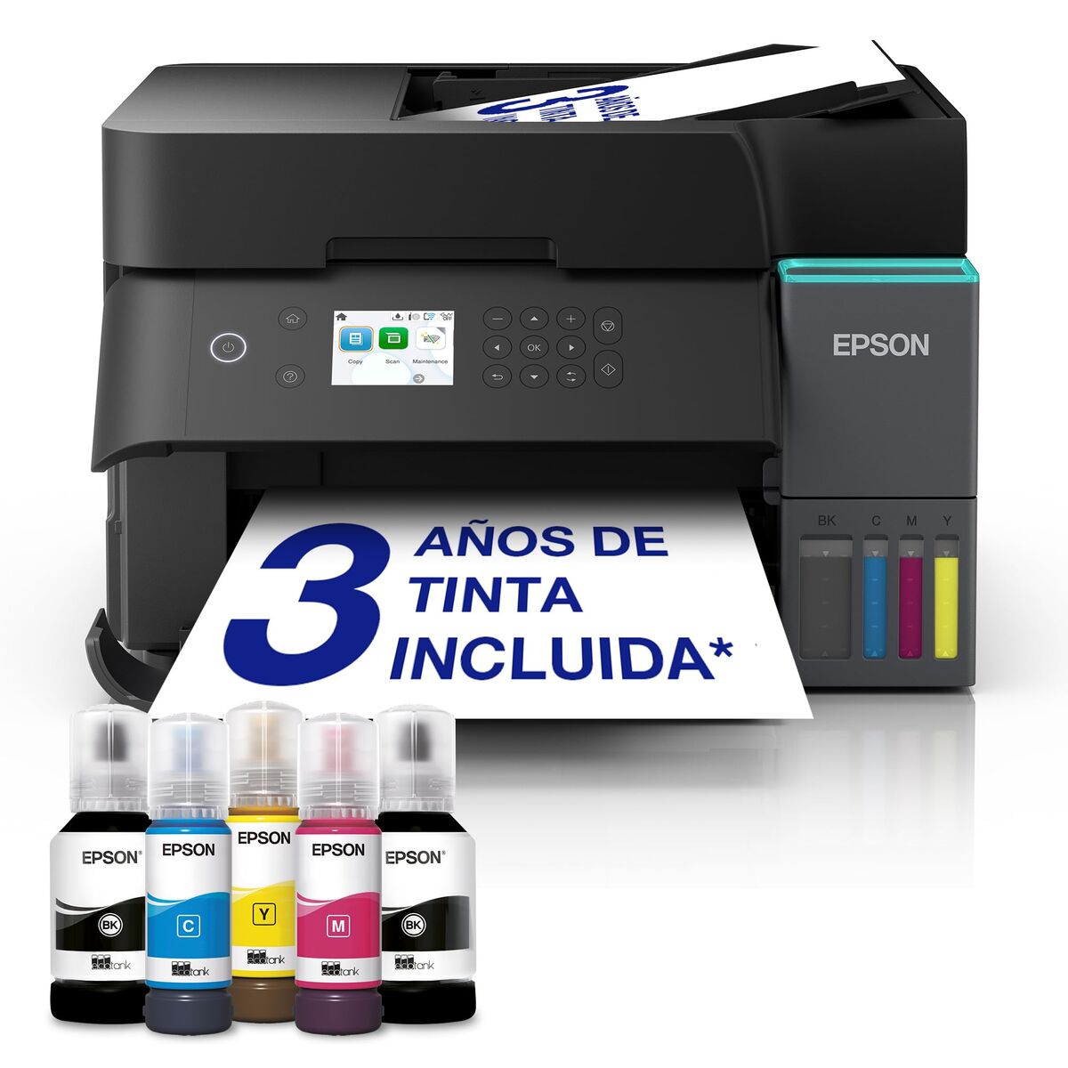 EPSON EcoTank ET-3950 Inkjet MFP A4 18ppm ISO USB WLAN Wi-Fi