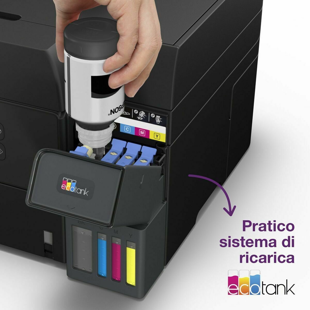 EPSON EcoTank ET-3950 Inkjet MFP A4 18ppm ISO USB WLAN Wi-Fi