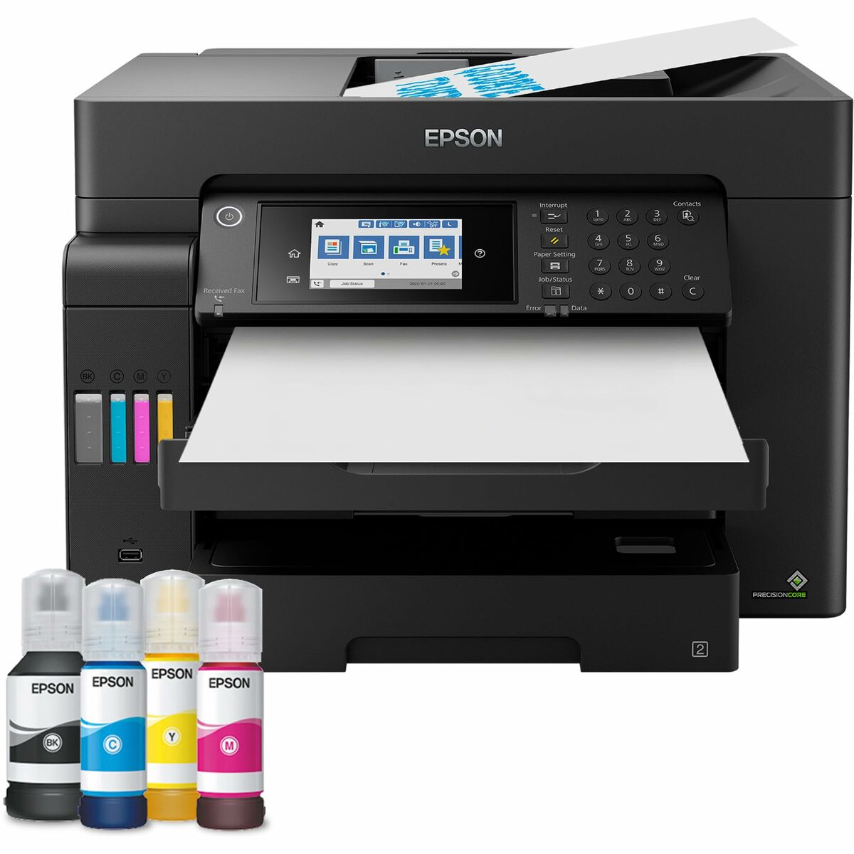 EPSON EcoTank ET-16605 MFP colour inkjet ITS A3 25ppm Print 550sheets USB LAN Wi-Fi Black