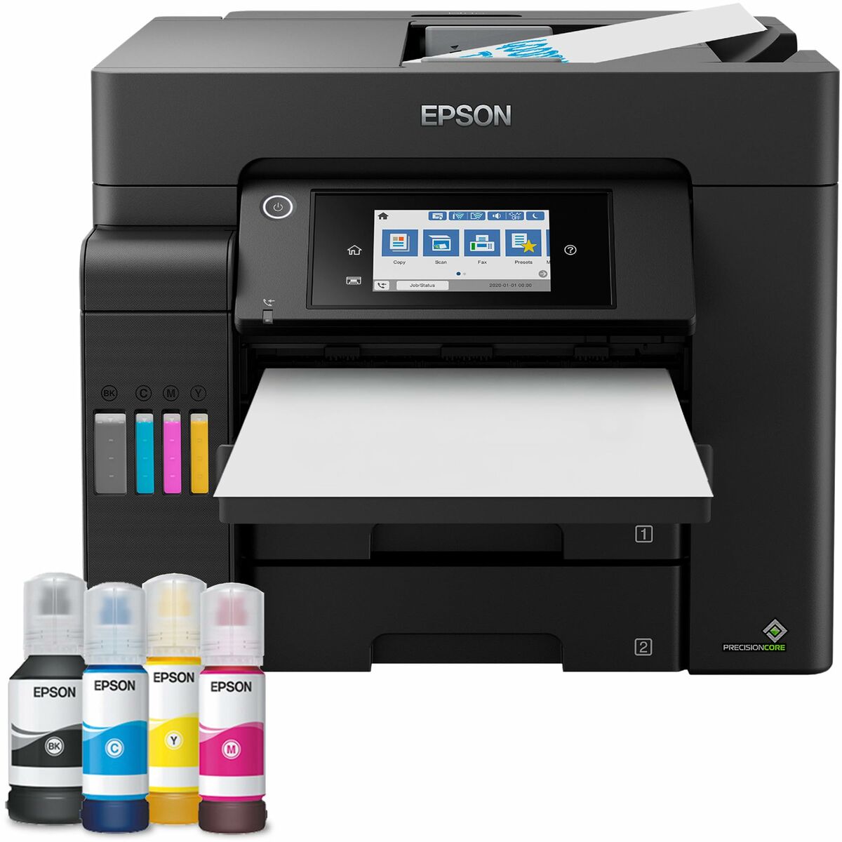 EPSON EcoTank ET-5805 MFP colour inkjet ITS A4 25ppm Print 550sheets USB LAN Wi-Fi Black