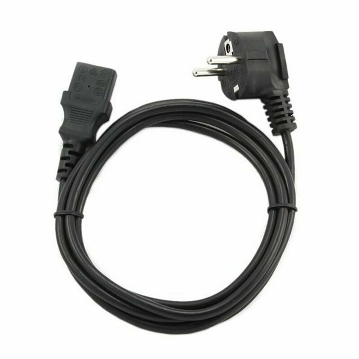 Gembird PC-186 câble électrique Noir 1,8 m CEE7/4 Coupleur C14