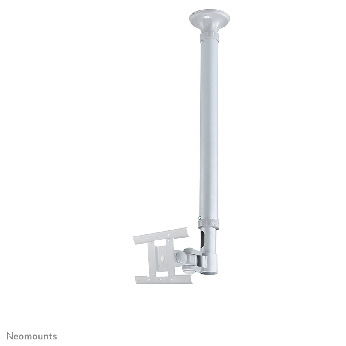 NEOMOUNTS FPMA-C100SILVER Support de plafond pour écran de 10-30p - h 79-129 cm