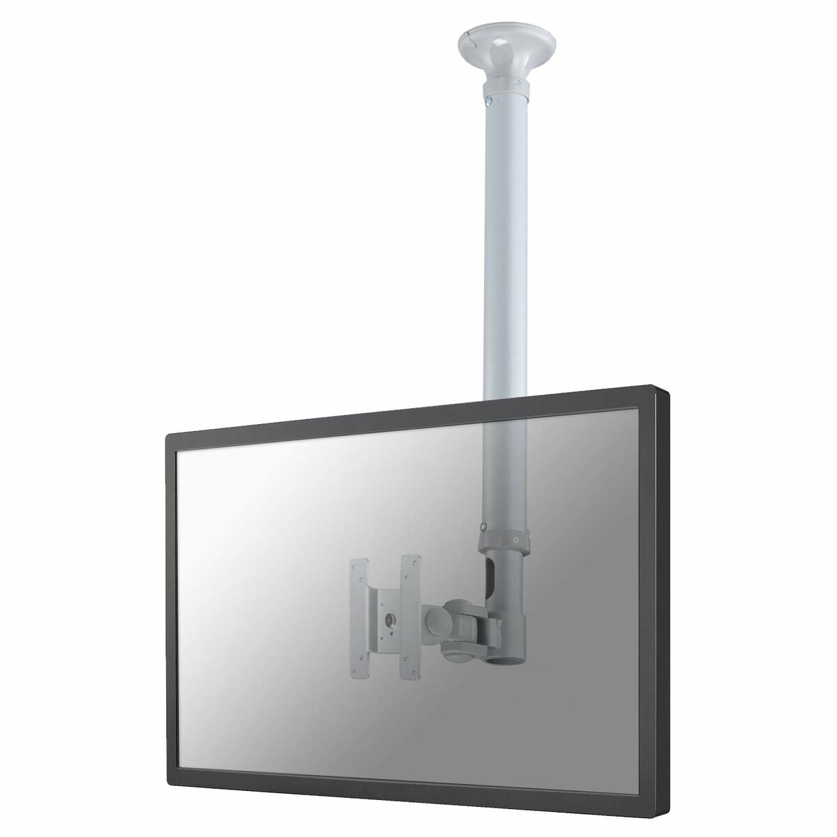NEOMOUNTS FPMA-C100SILVER Support de plafond pour écran de 10-30p - h 79-129 cm