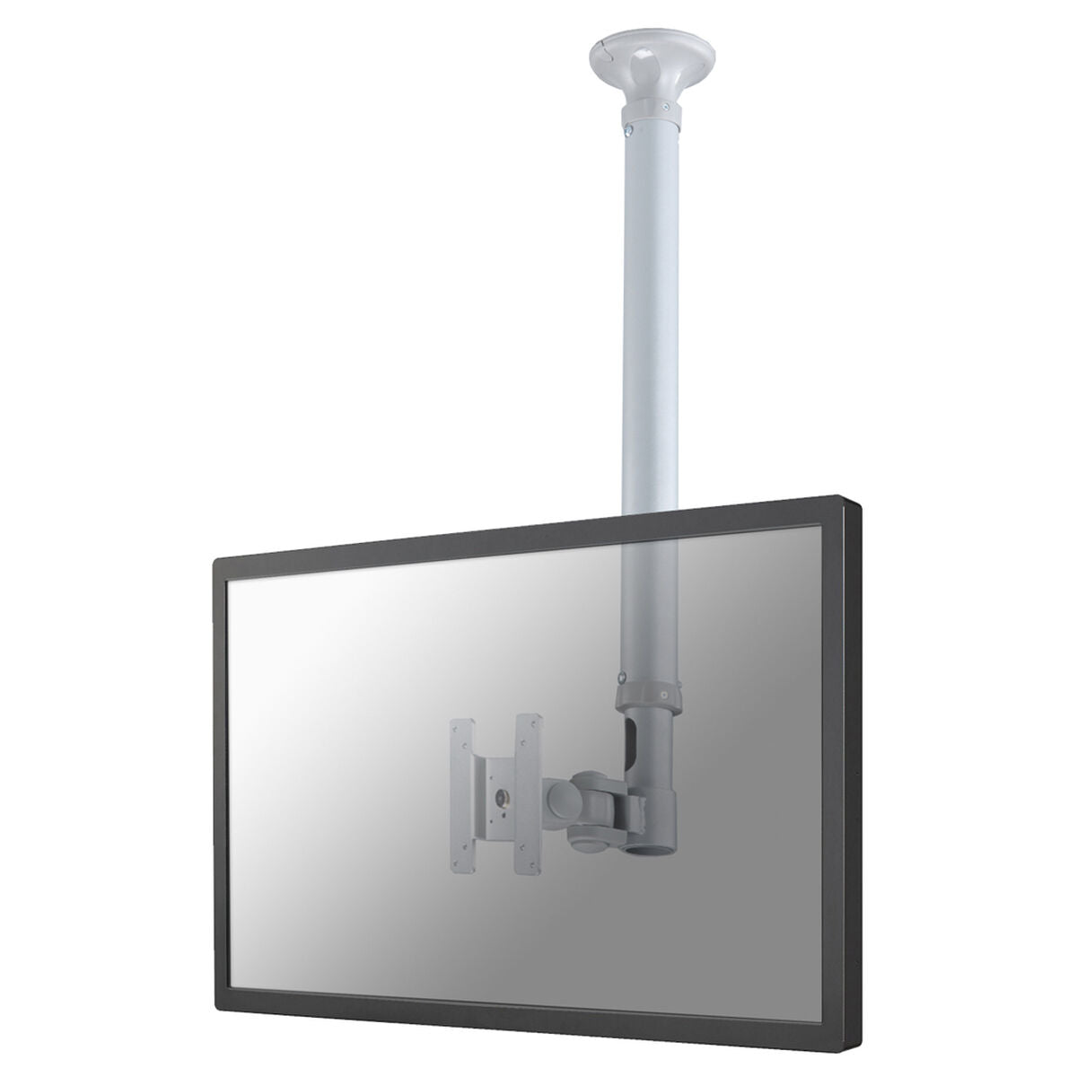 NEOMOUNTS FPMA-C100SILVER Support de plafond pour écran de 10-30p - h 79-129 cm